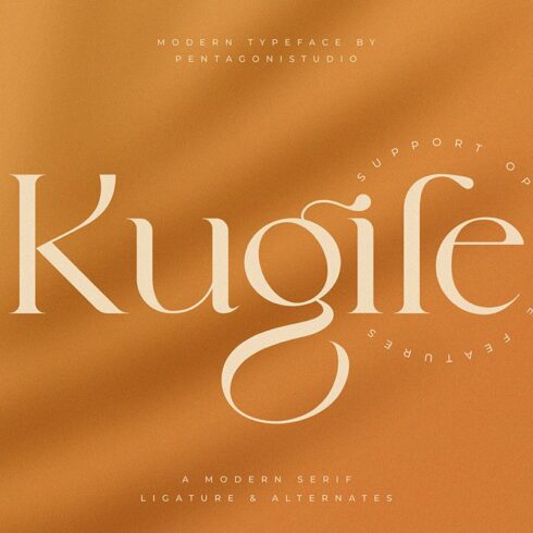 Kugile | Classy Serif Font cover image.