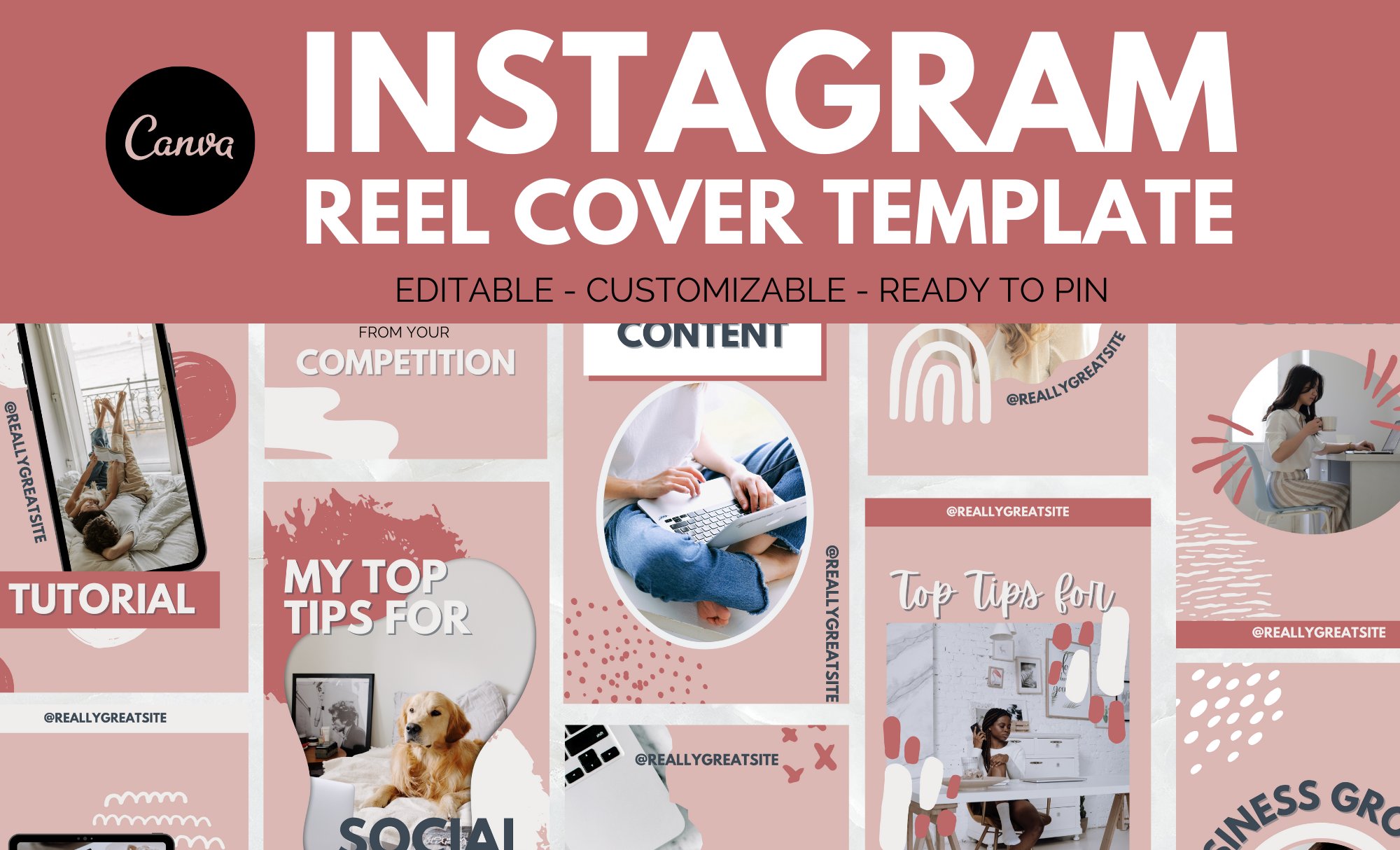 Pink Instagram Reel Covers – MasterBundles
