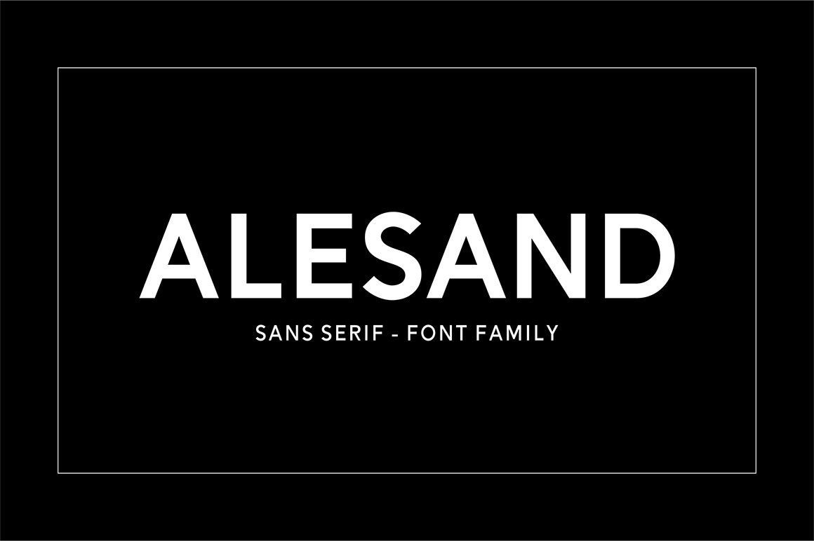 Alesand (7 Fonts) cover image.
