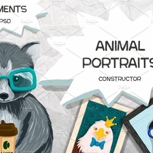 Animal Portraits Constructor cover image.