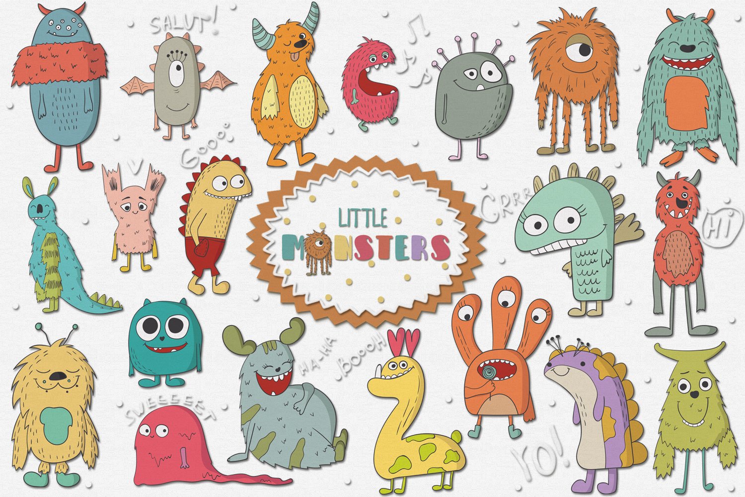 Little Monsters cover image.