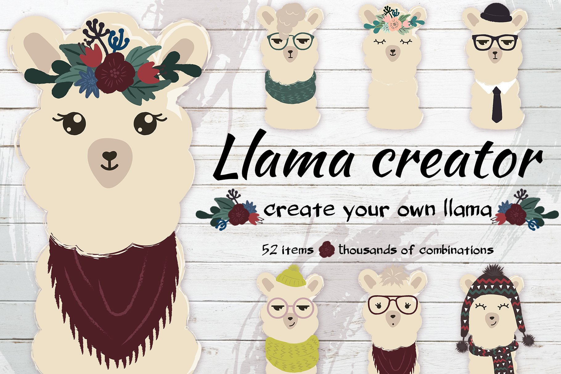 The cute llama creator cover image.