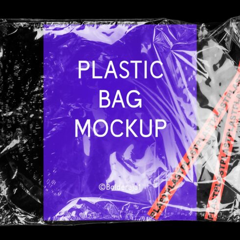 PLAST - Realistic Plastic Bag Mockup cover image.