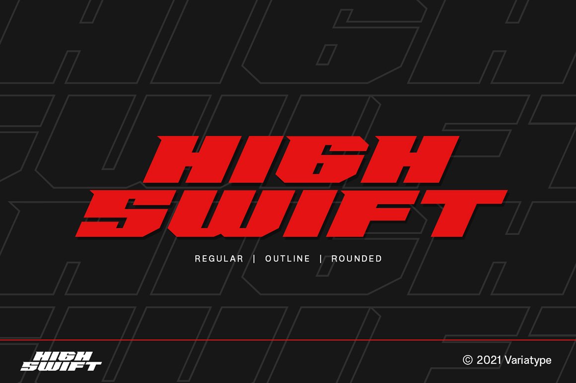 High Swift - Racing Font cover image.