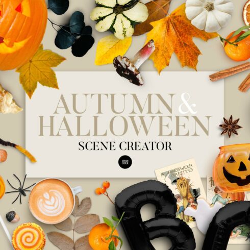 Autumn & Halloween Scene Creator cover image.
