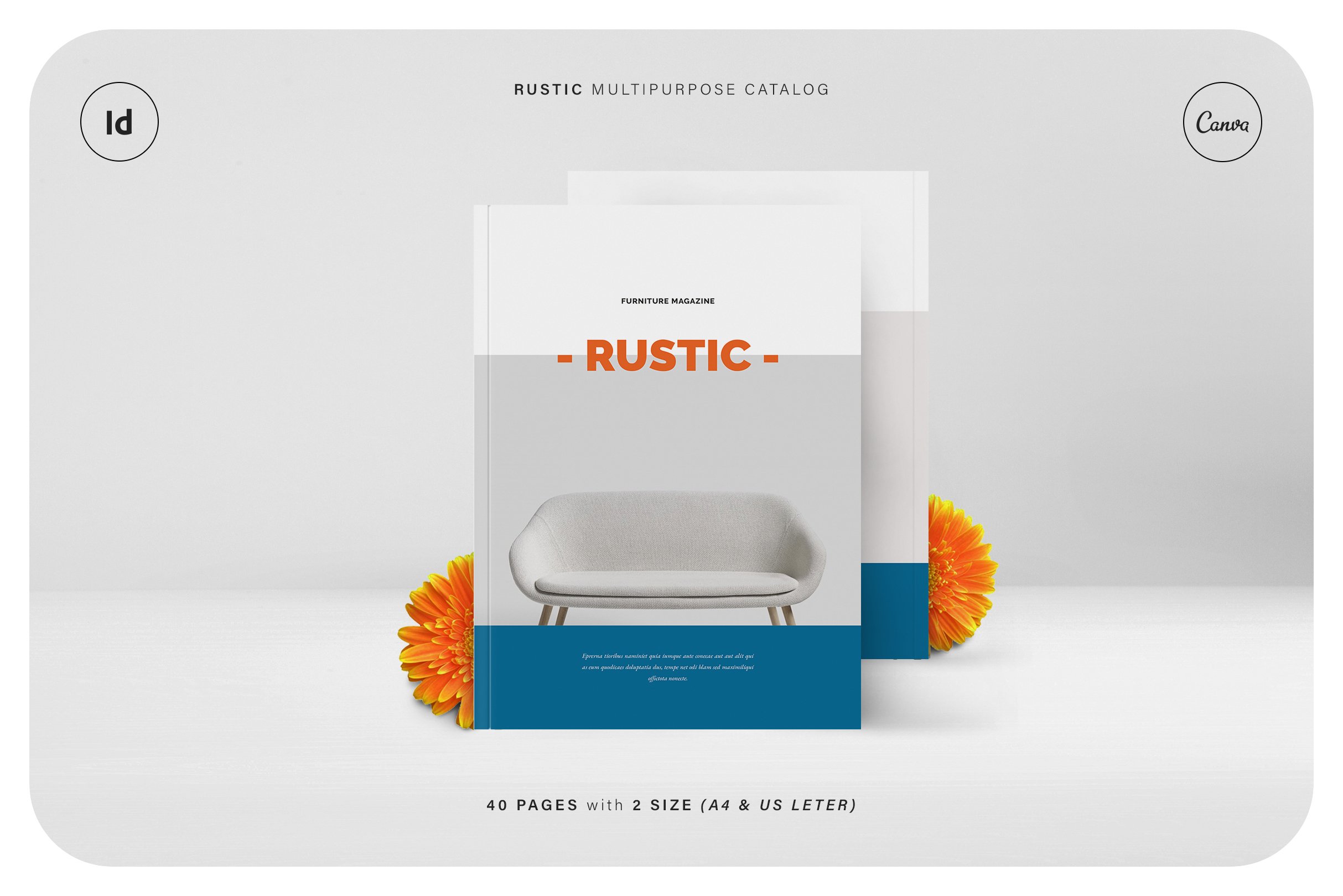 RUSTIC Multipurpose Catalog cover image.