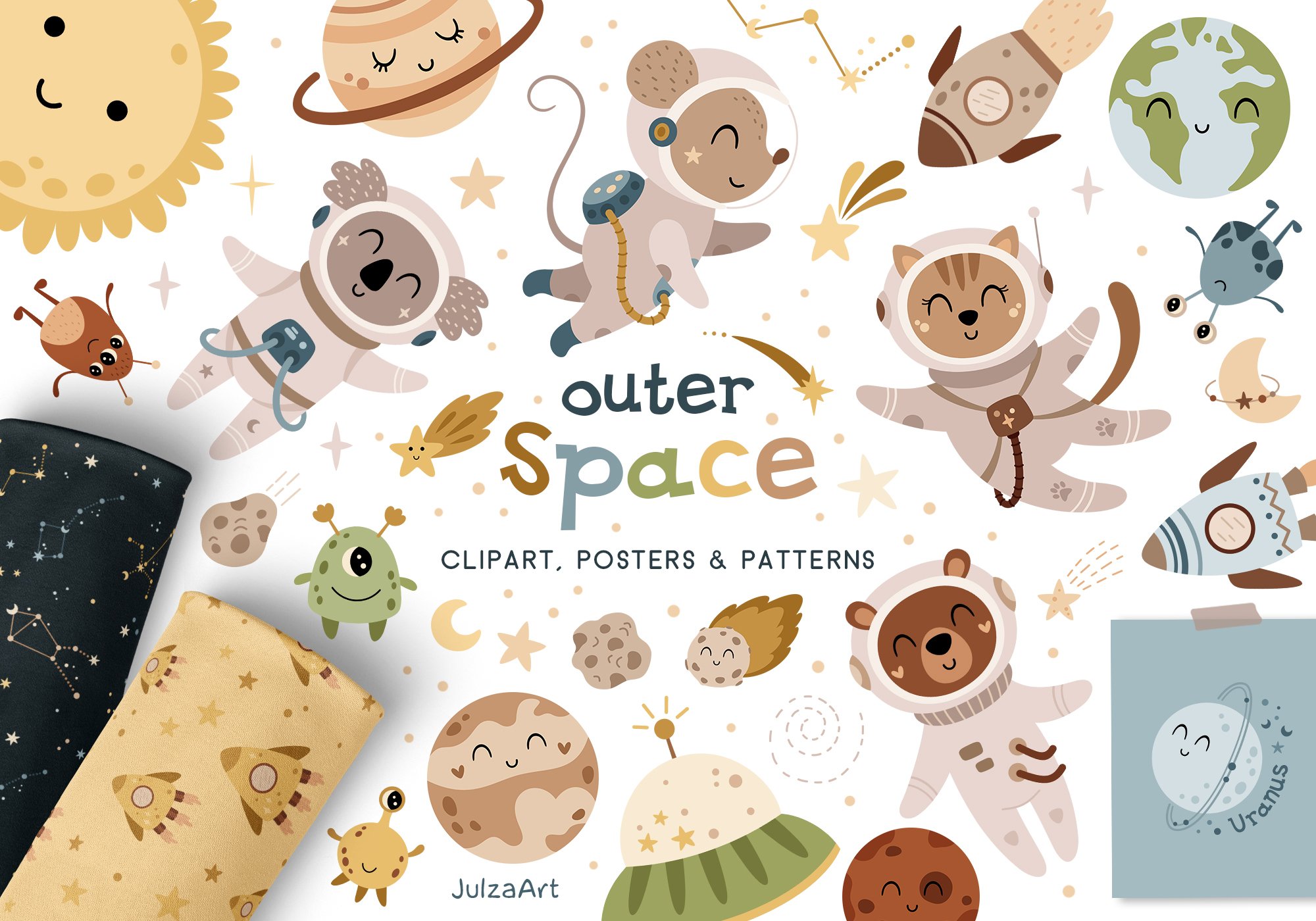 Outer space collection cover image.