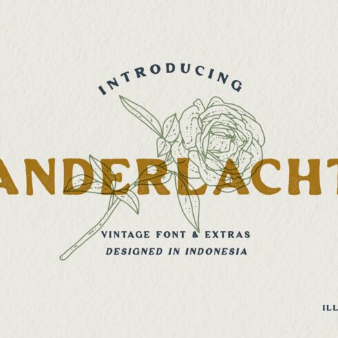 Anderlacht - Vintage Serif + Extras cover image.