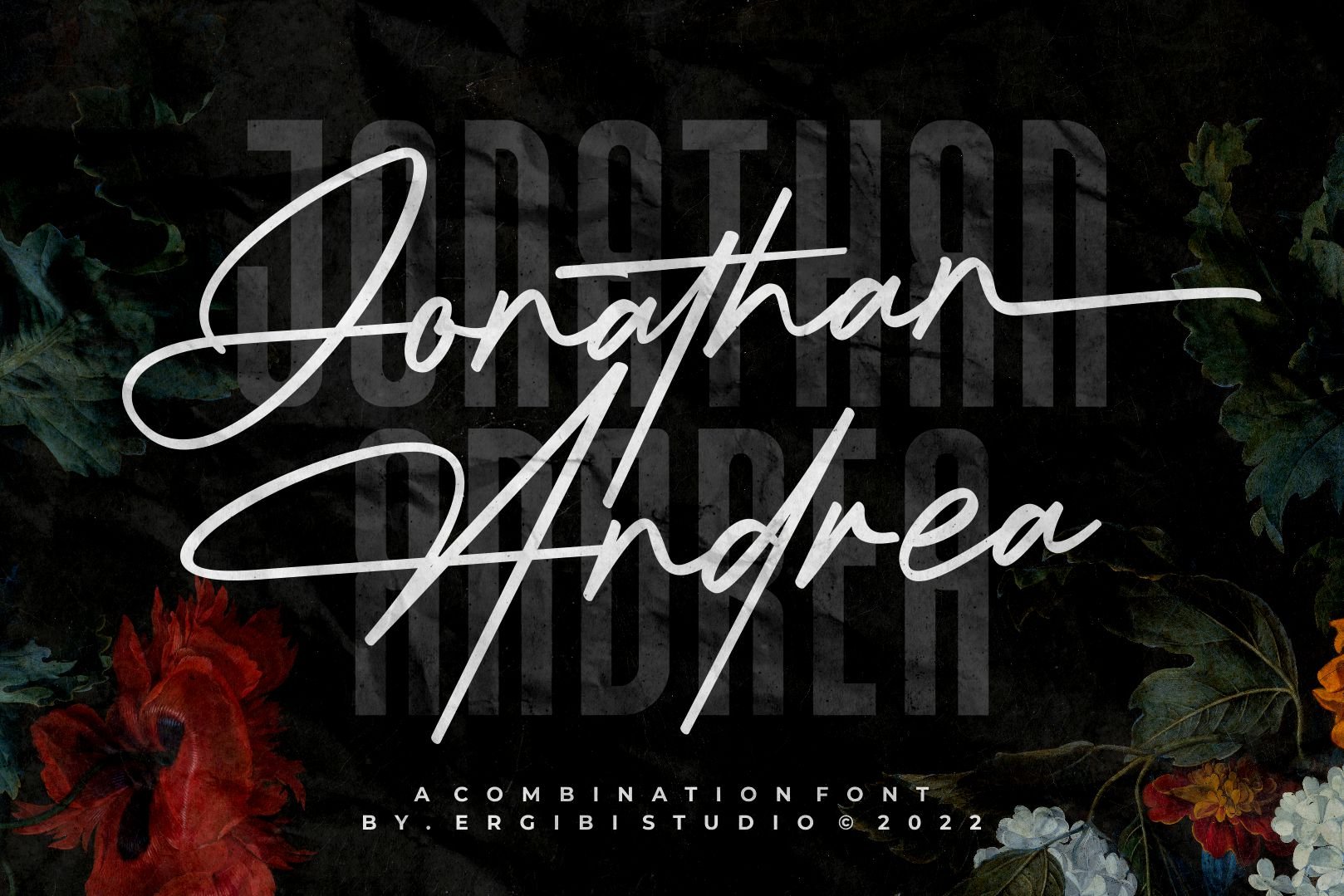 Jonathan Andrea - Font Combination cover image.