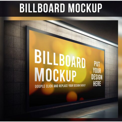 Billboard Rectangular Mockup cover image.