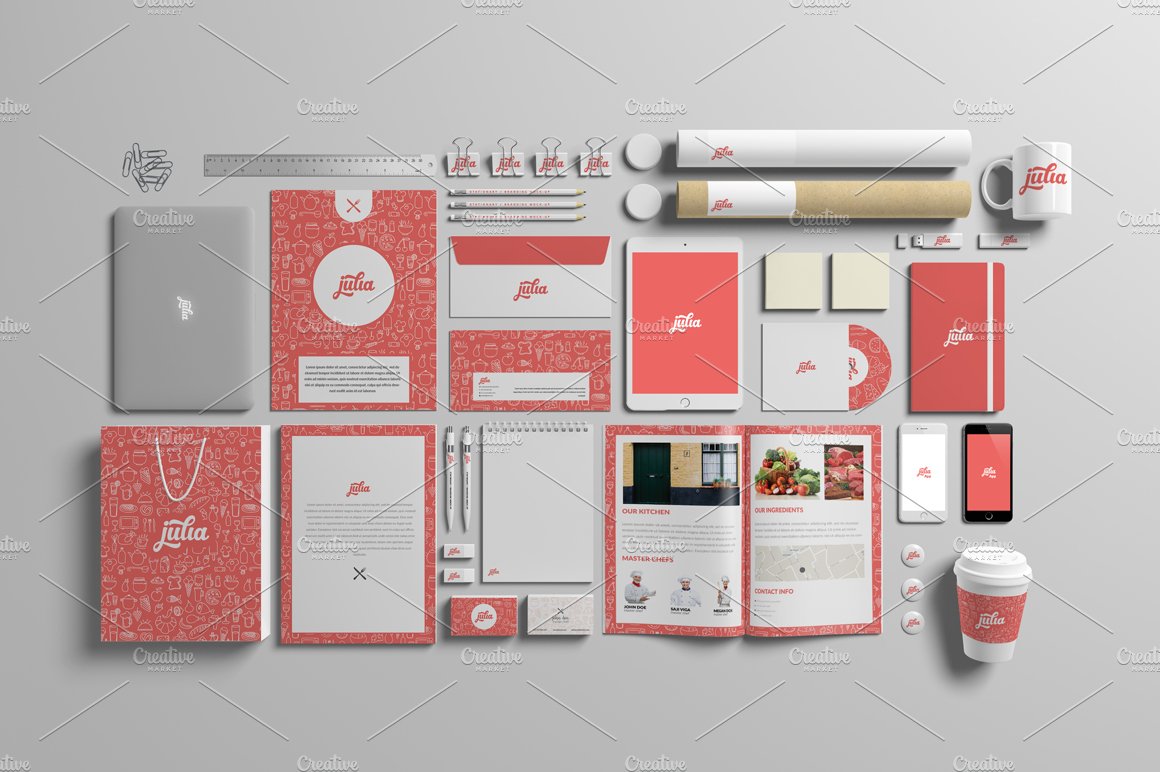 Stationery/Branding Mock-Up preview image.