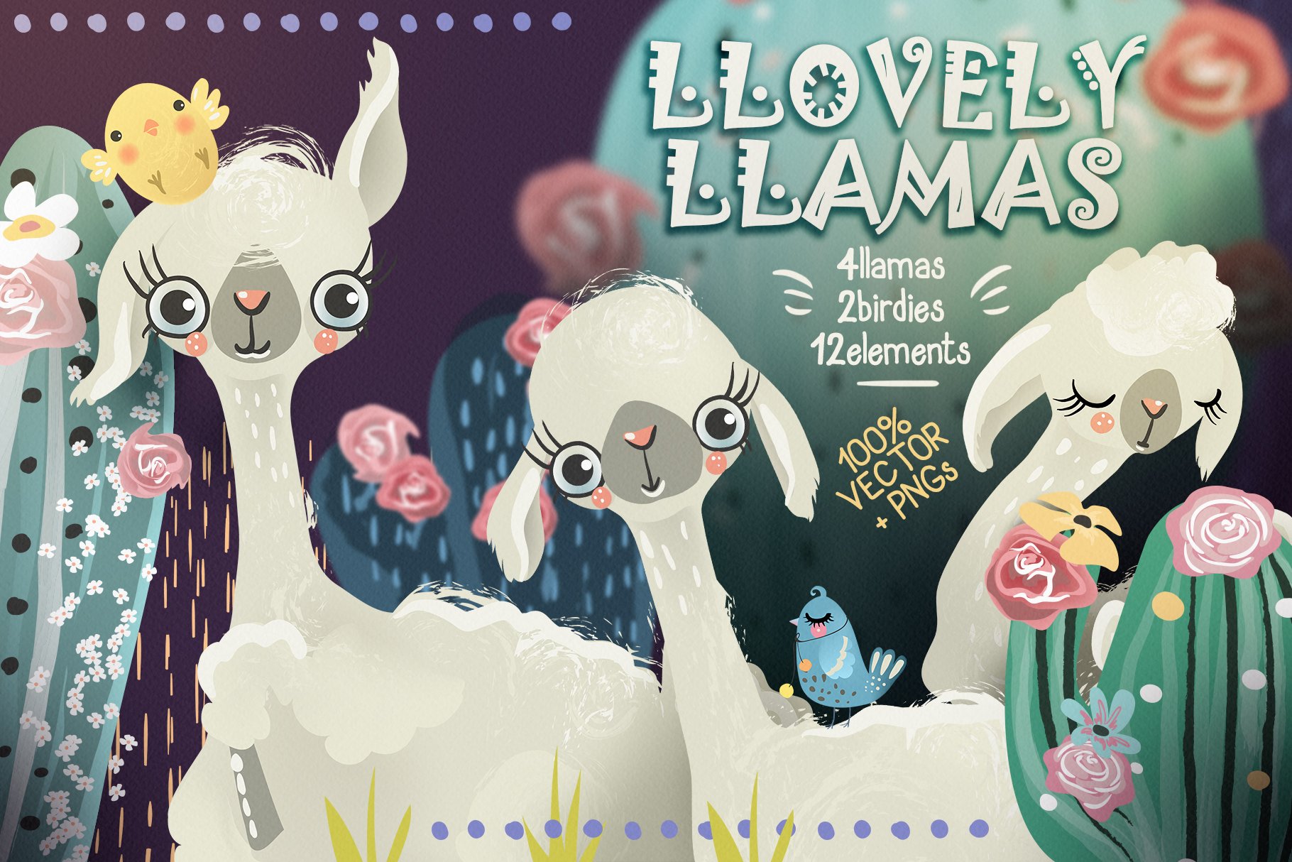 Llovely Llamas cover image.