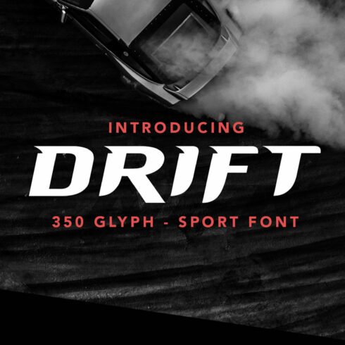 Drift Typeface cover image.