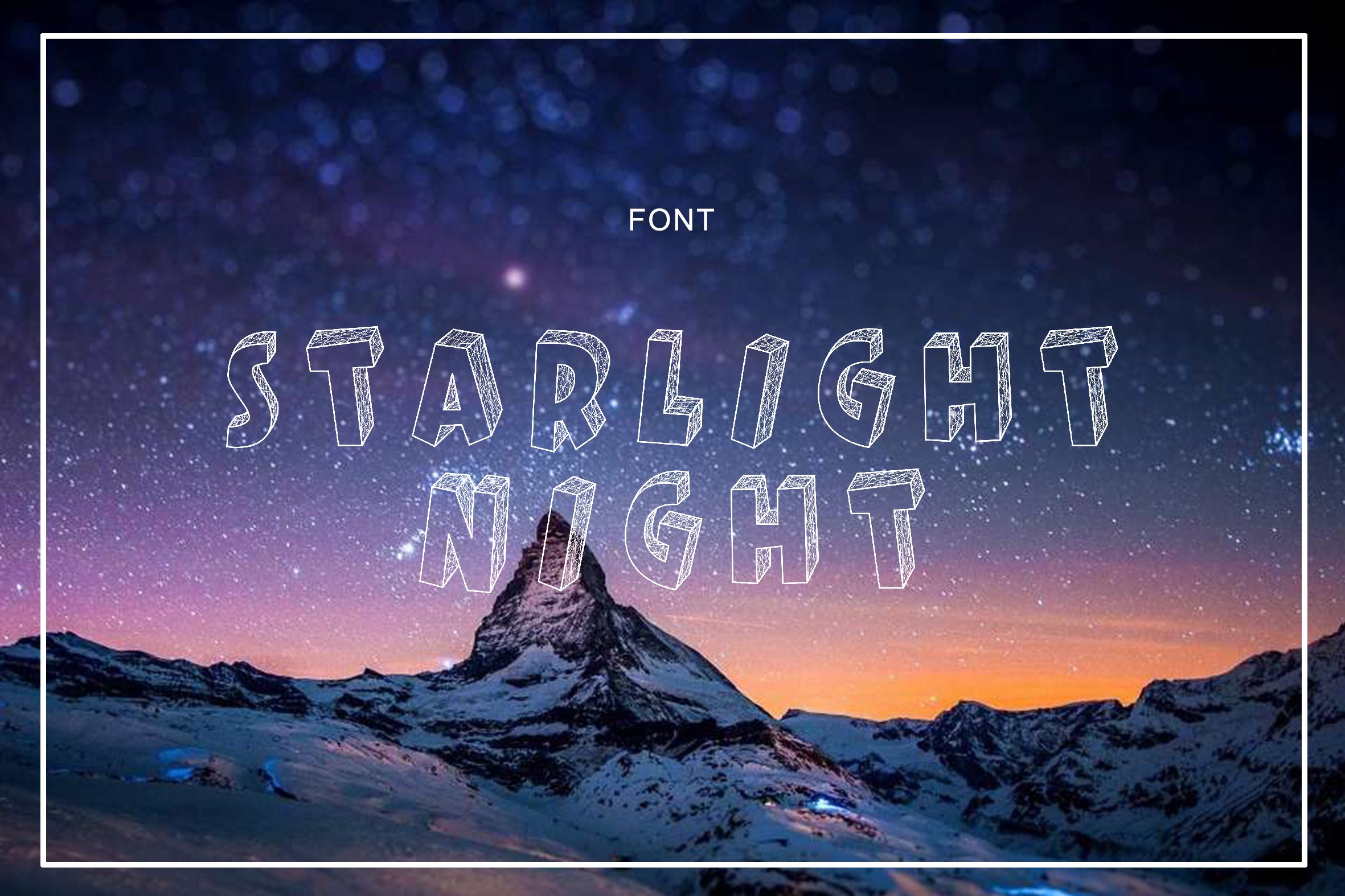 Font. Space cover image.