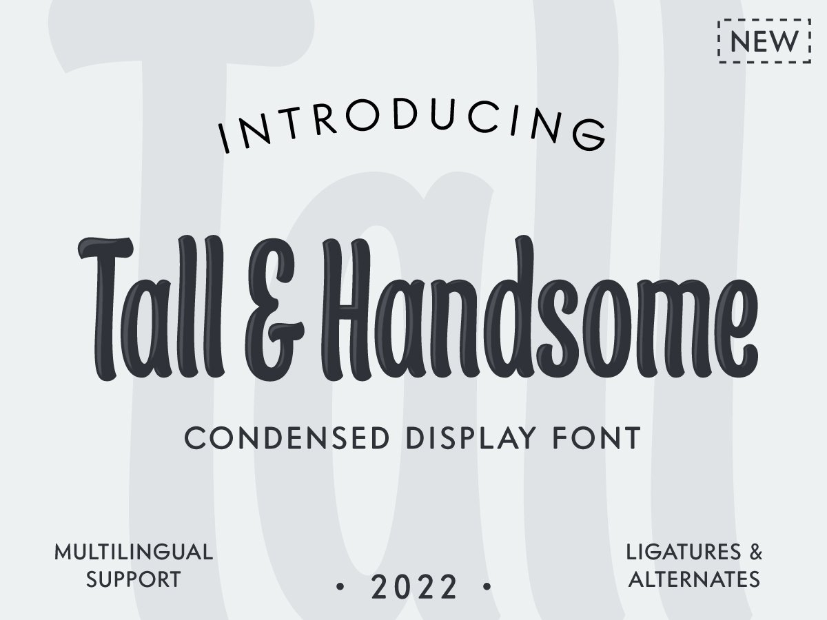 Tall & Handsome - Condensed Display cover image.