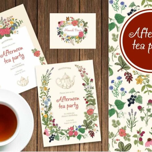 Afternoon tea party cover image.