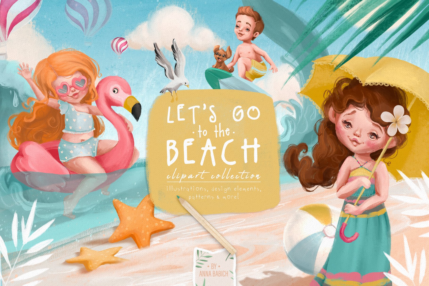 Let's Go To The Beach cover image.