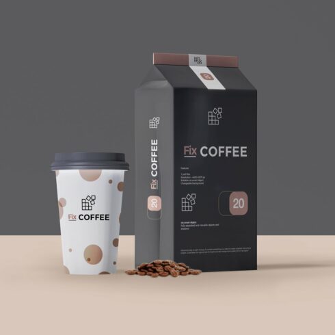 Coffee Packaging Mockup 2 cover image.