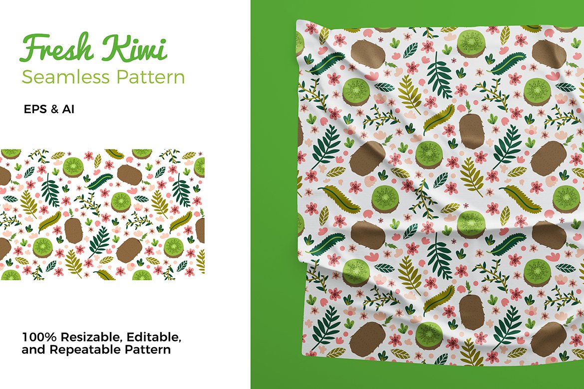 Fresh Kiwi Pattern cover image.