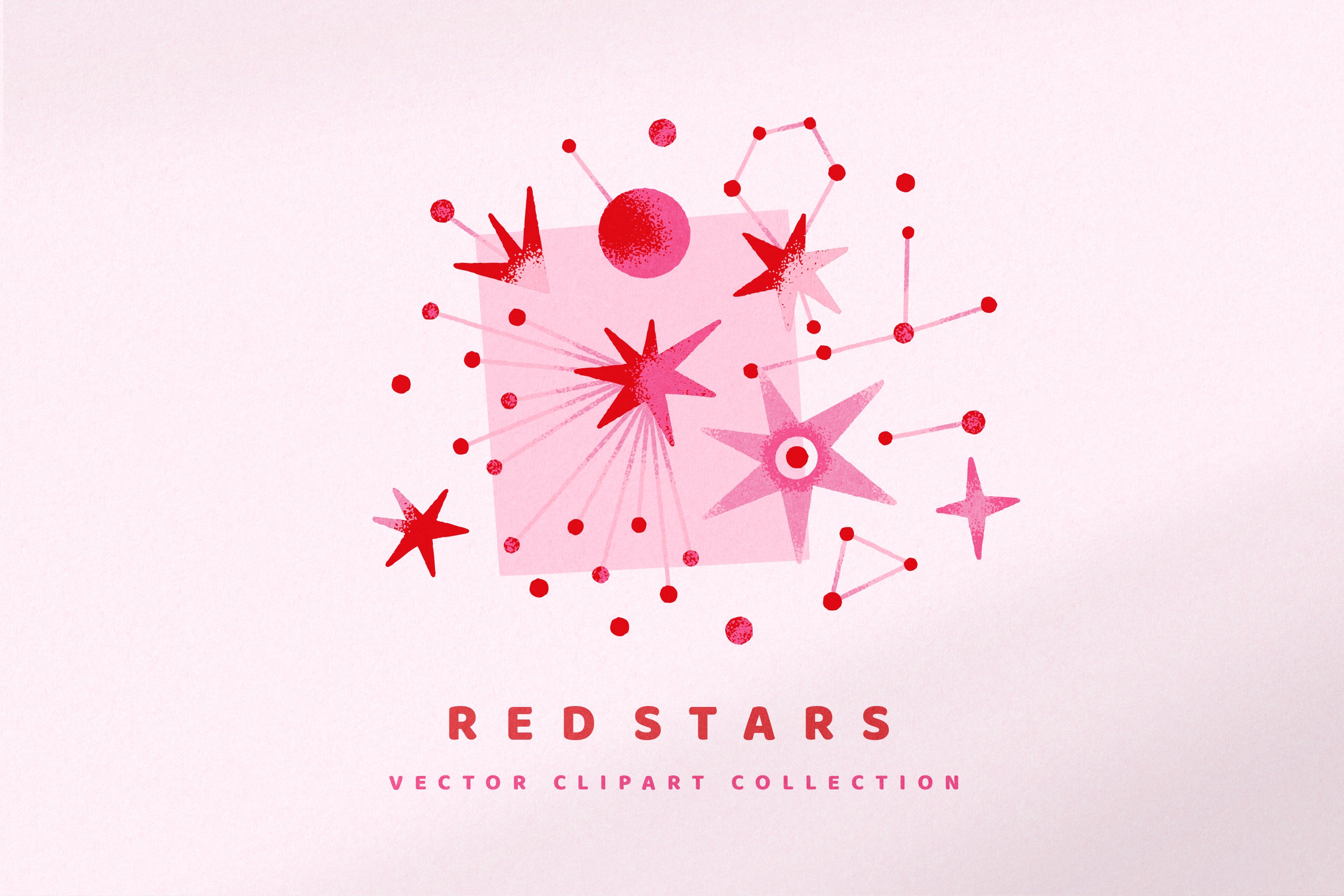 Red Stars - Clipart Collection cover image.