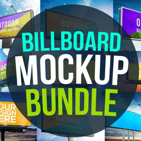 Billboard Mockup Bundle cover image.