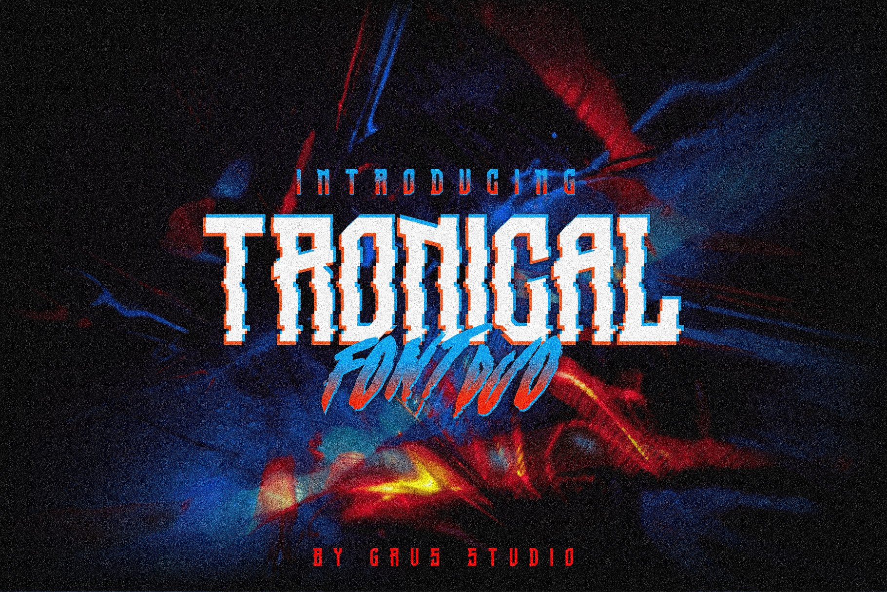 GRVS-Tronical Font Duo cover image.