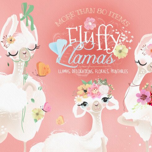 Fluffy Llamas Collection cover image.