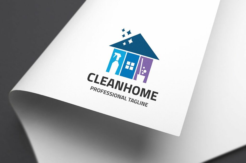 Clean Home Logo – MasterBundles