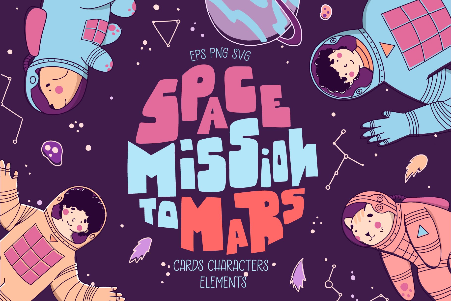 Space Mission to Mars - space travel cover image.