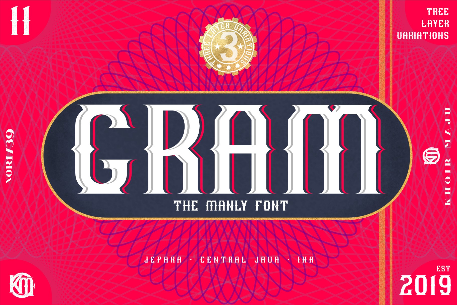 GRAM - New Display Font cover image.