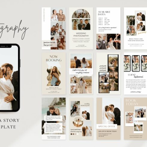 Photography Instagram Story Template cover image.
