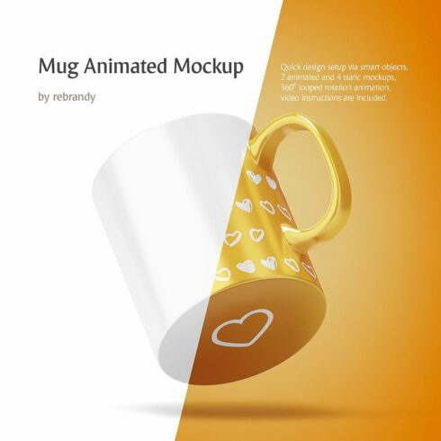 Mug Animated Mockup cover image.