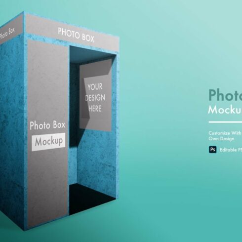 Photo Box Mockup cover image.