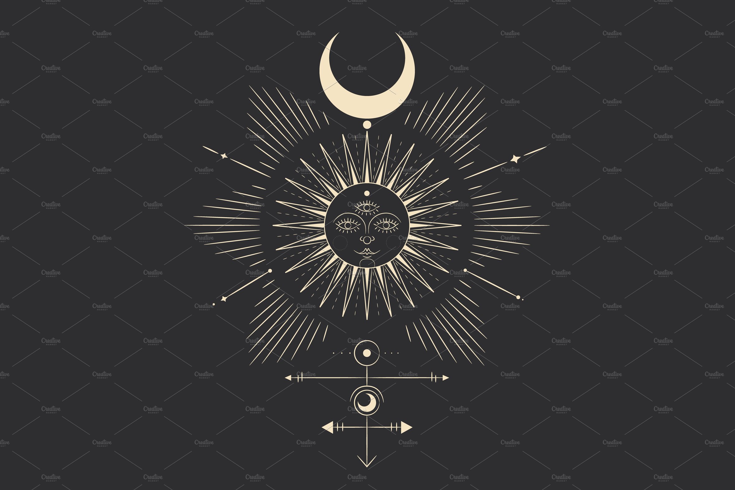 Cosmic signs and symbols preview image.