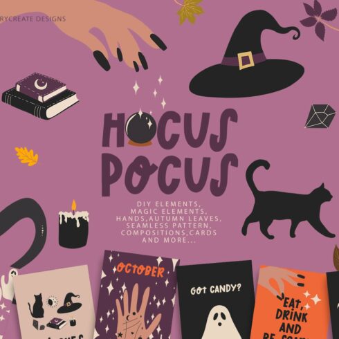 HOCUS POCUS art set cover image.