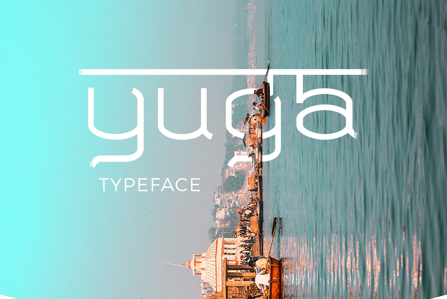 Yuga Sanskrit - English Font preview image.