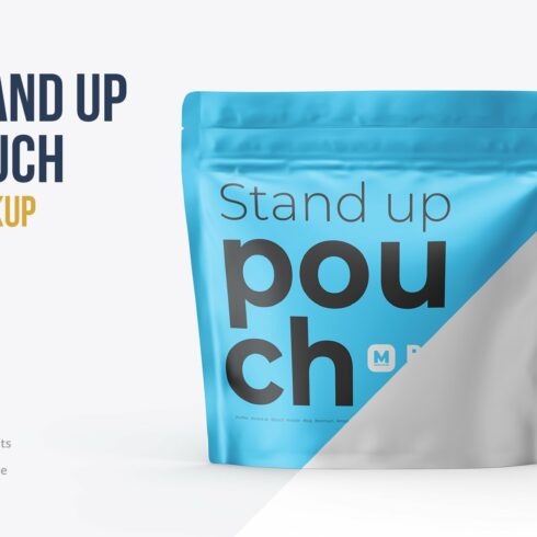 Stand-up Pouch Mockup (square) cover image.