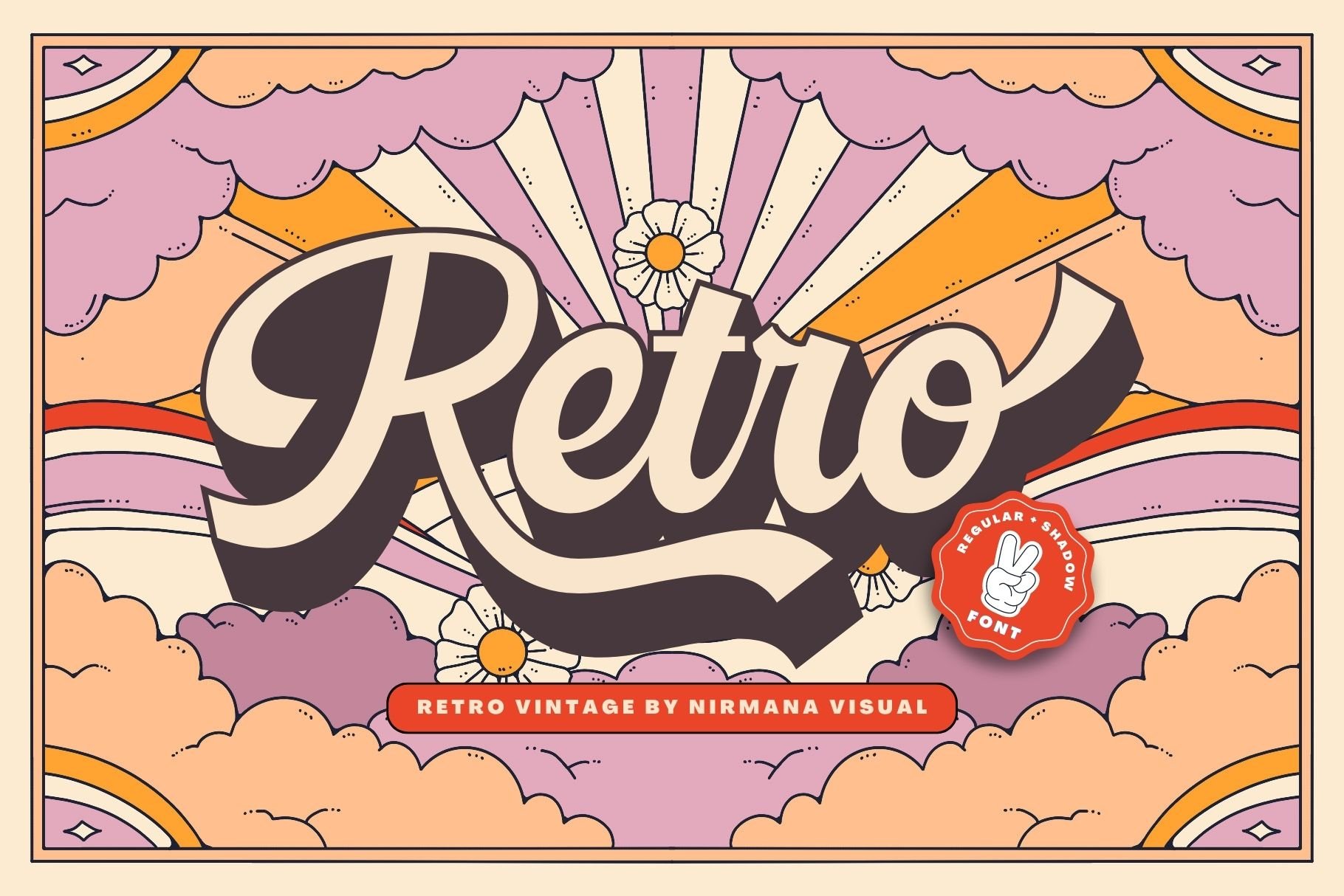 Retro Vintage - Groovy font cover image.