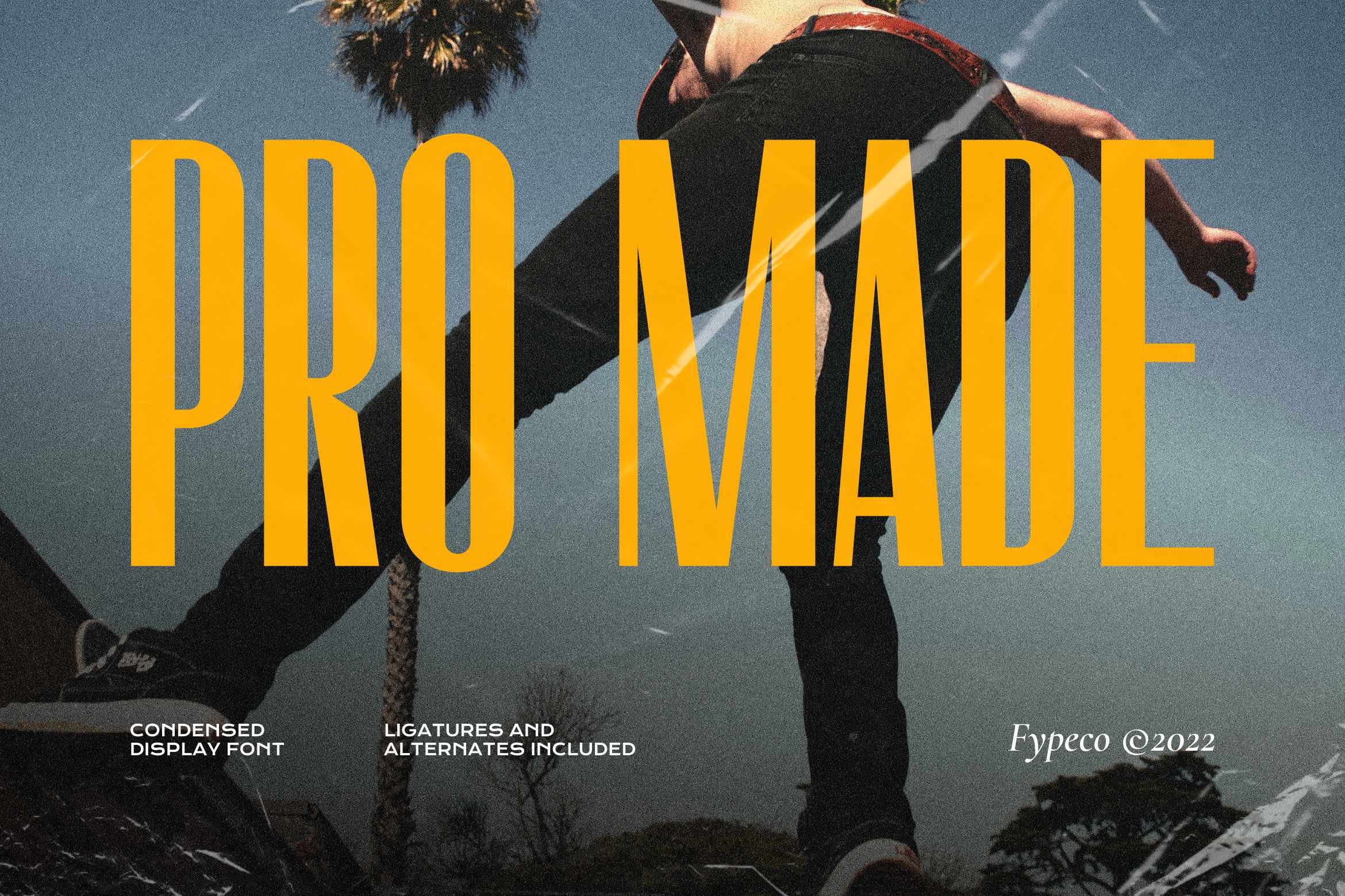 Pro Made - Condensed Display Font cover image.