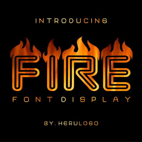FIRE display Font cover image.