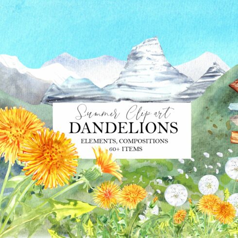 Watercolor Dandelions cover image.