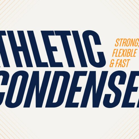 Athletic Condensed | 6 Styles cover image.