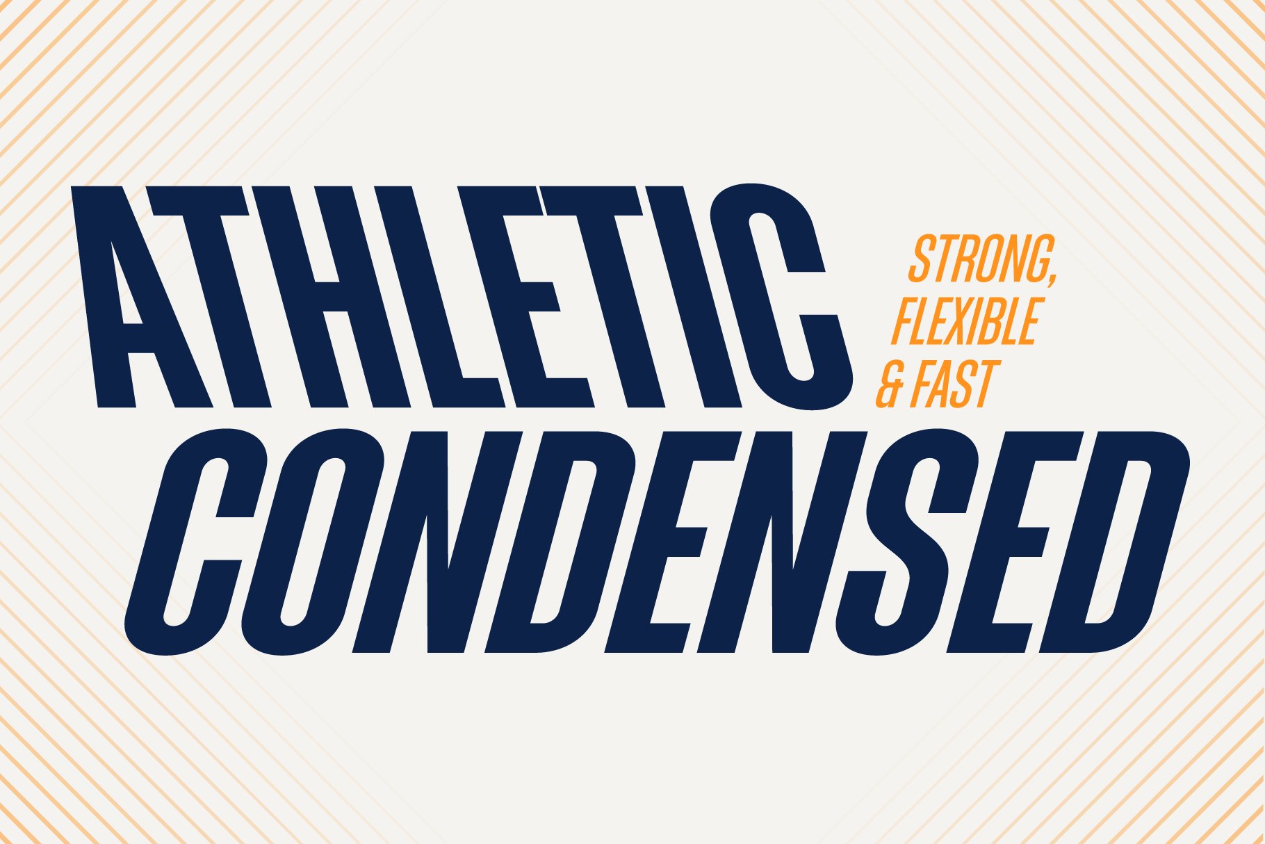Athletic Condensed | 6 Styles cover image.