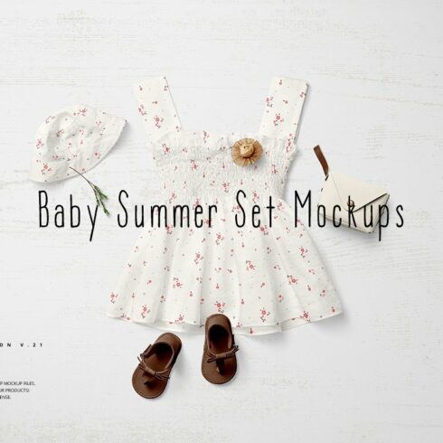 Baby Summer Set Mockup Set cover image.