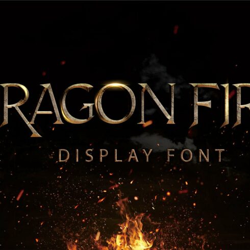Dragon Fire - Display Font cover image.
