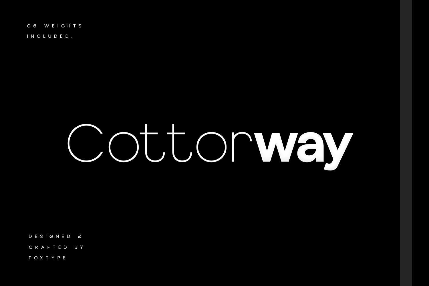 Cottorway Display Typeface cover image.