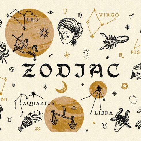 Zodiac Signs Bundle cover image.
