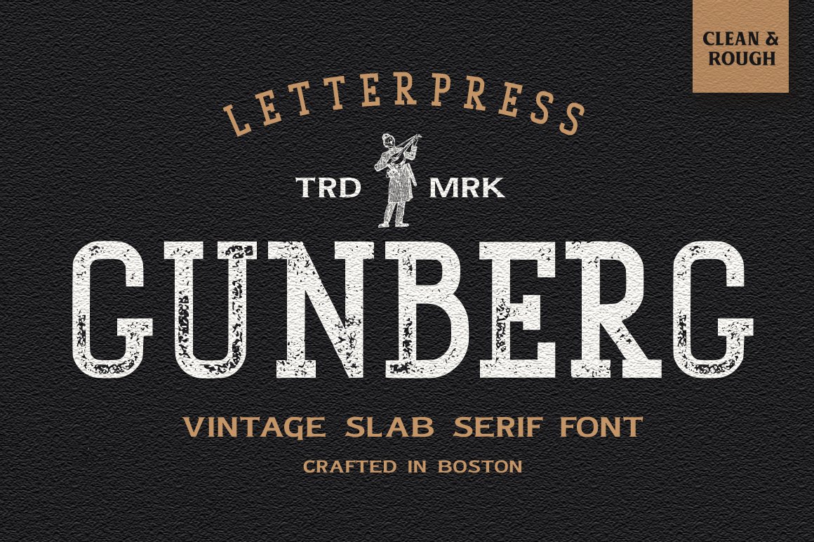 Gunberg Slab Serif cover image.