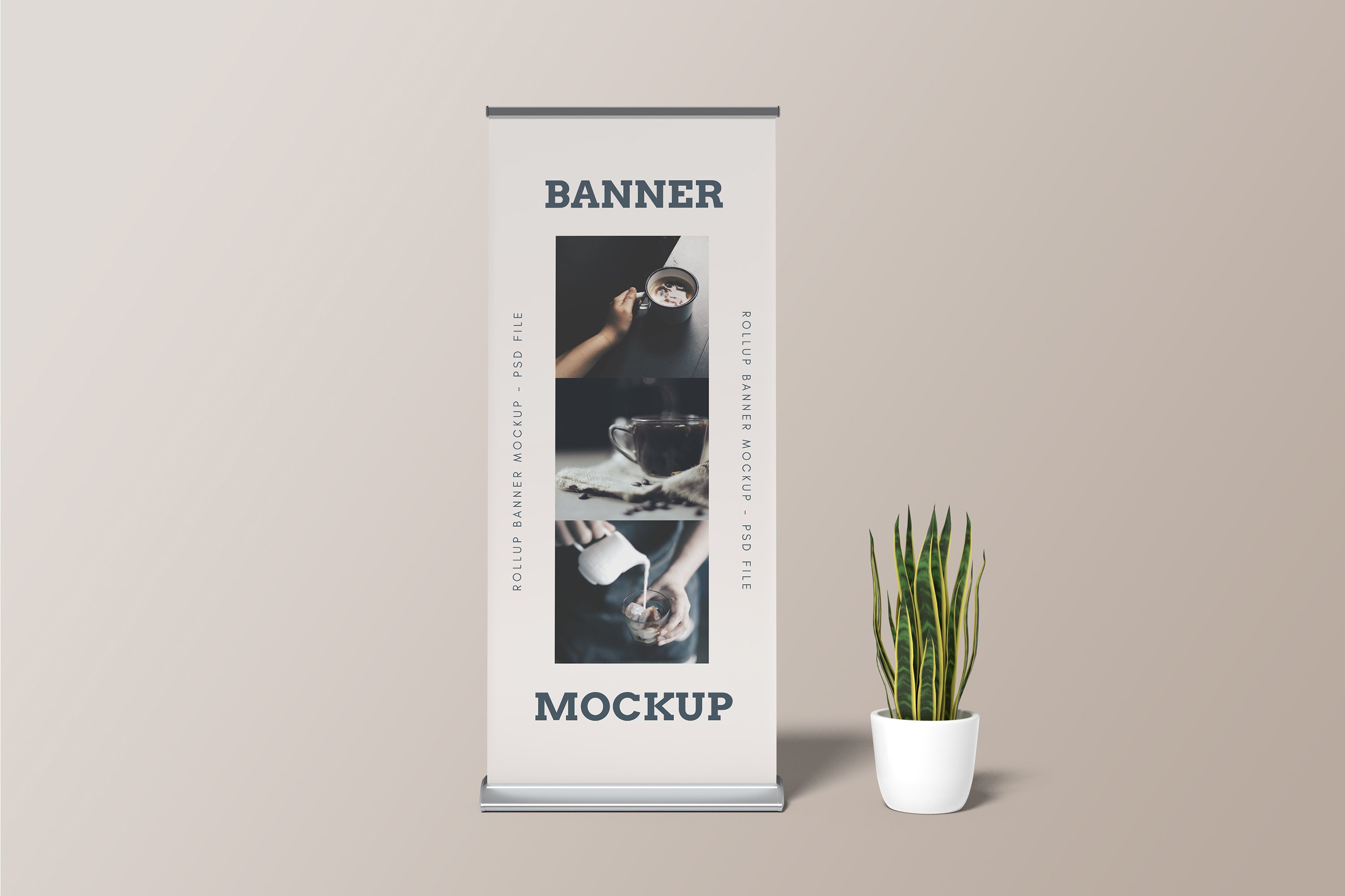 Rollup Banner Mockup preview image.