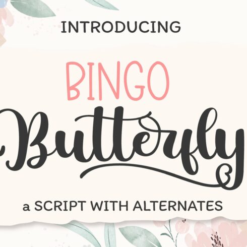 Bingo Butterfly cover image.